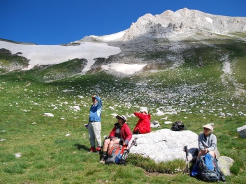 To Vihren peak Pirin mountains