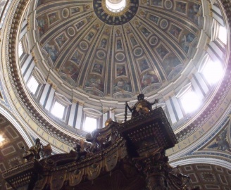 Vatikan michelangelos kuppel
