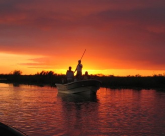 ibera lagoon sunset3