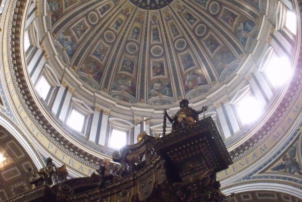 Vatikan michelangelos kuppel